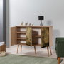 Hanah Home Consola Mega - 729 Roble Sonoma
